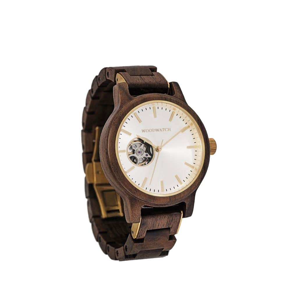 Wood WatchWoodWatch Open-Heart Dune CLASSIC Gents (SKU No. WW-CLH-4WSG)
