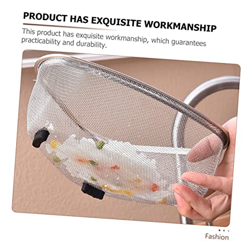 Colador triangular de acero inoxidable para cocina miniatura 6