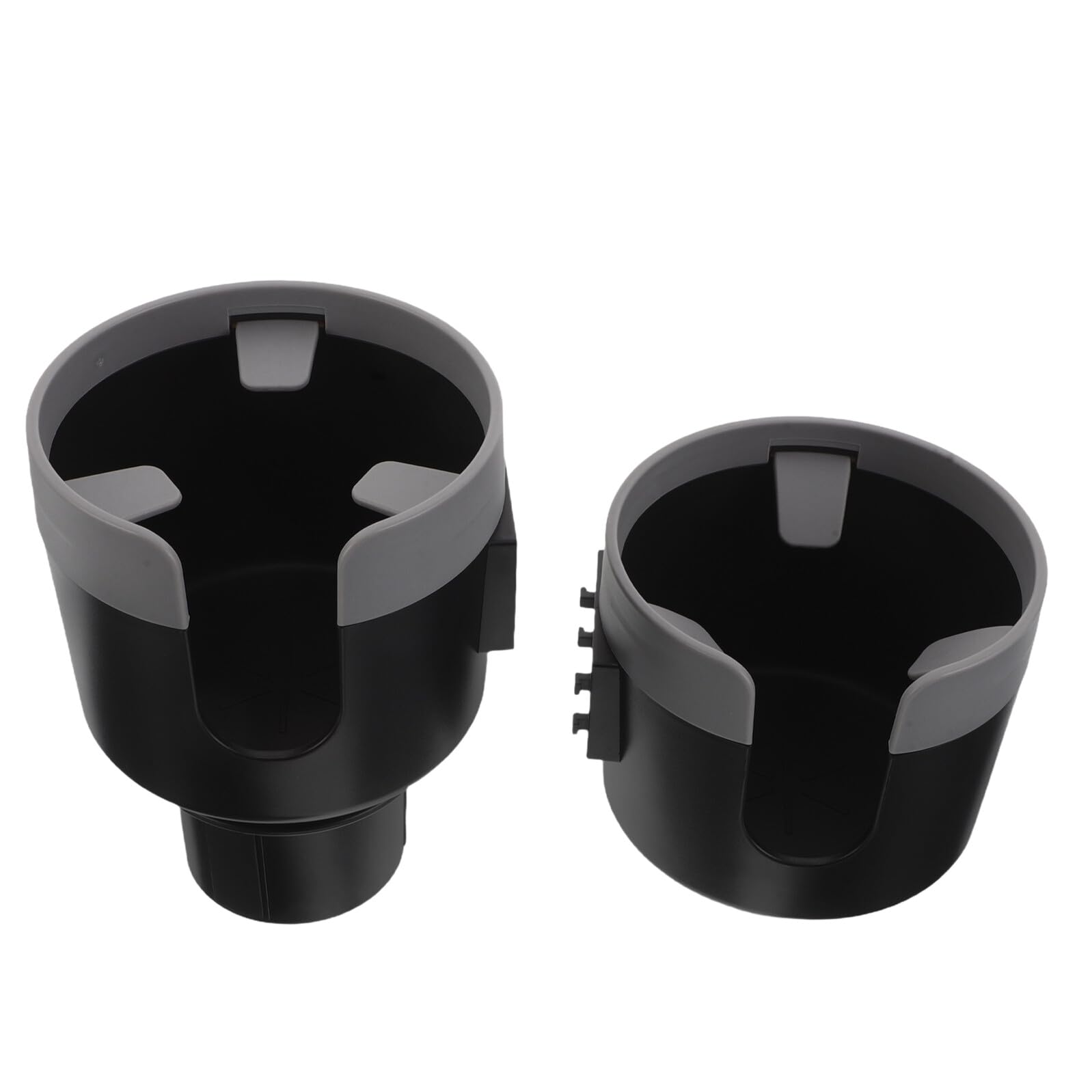 Zerodeko Portabicchieri per Auto Doppio Espandibile in ABS Organizer per Console Centrale Veicolo Supporto Stabile per Bevande Adatto a Auto Camion Suv e Camper Installazione senza