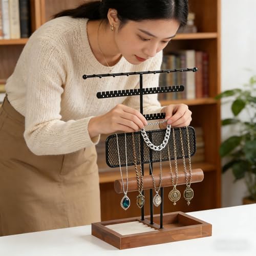 Rangement bijoux compact multicouche pour ne plus emmêler vos colliers - 3