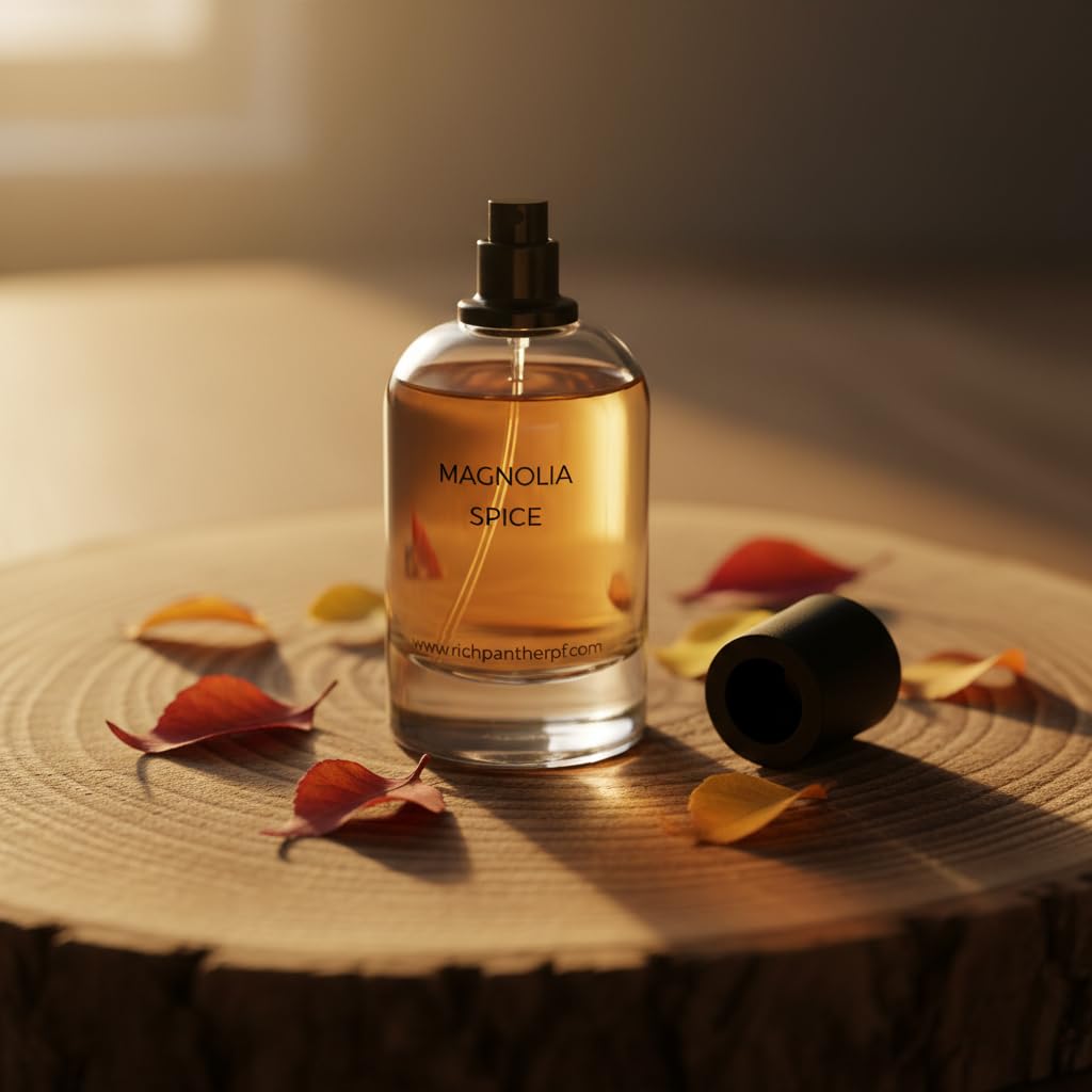 Rich Panther Magnolia Spice Eau de Parfum Unisex | Floral Spicy Scent, Long-lasting, Warm Amber & Musk, Woody Notes, Sophisticated Fragrance-picture-39