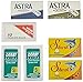 Produktbild Astra Dorco Shark Double Edge Safety Razor Blades Sampler Pack - Pack of 40 Blades