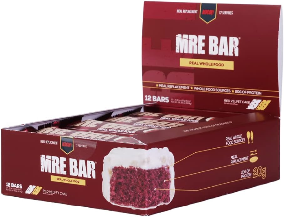REDCON1 MRE Bar Red Velvet, 67g x 12
