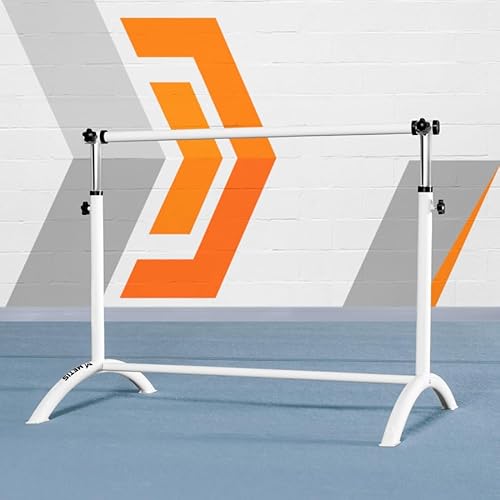 FORZA METIS Sbarra Danza Classica | Barra Portatile E Autoportante per Casa, Palestre E Allenamento – Acciaio Verniciato A Polvere | Altezza Regolabile (Sbarra Classica)