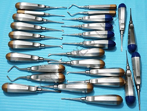 New Set Of 10 Each German Stainless Steel Dental Extracting Extraction Elevators Mix Surgical Medical Dental Instruments #TOP2