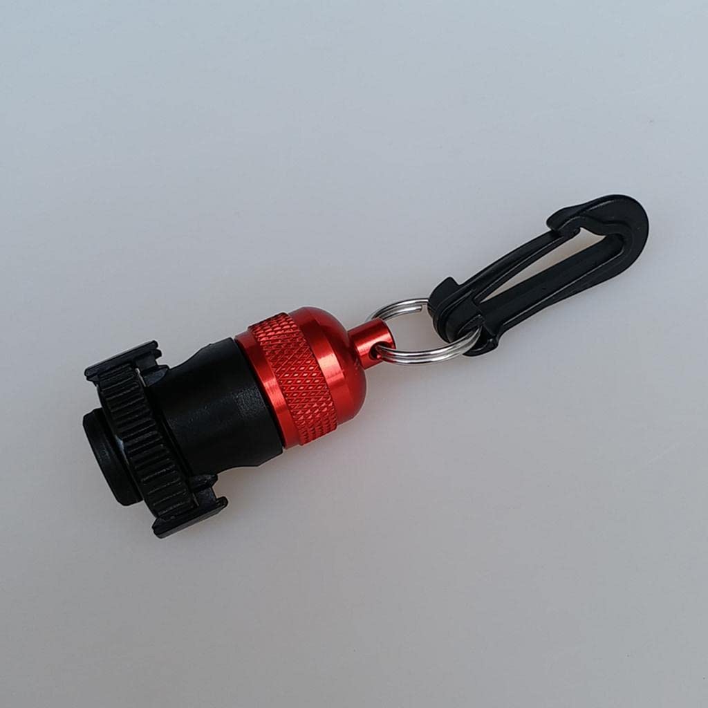 Milageto Regulator Schlauchhalter Clip Zweite Stufe Halter Halterung Sicherung für BCD Aluminium für Tauchfreunde Schnorchelfans