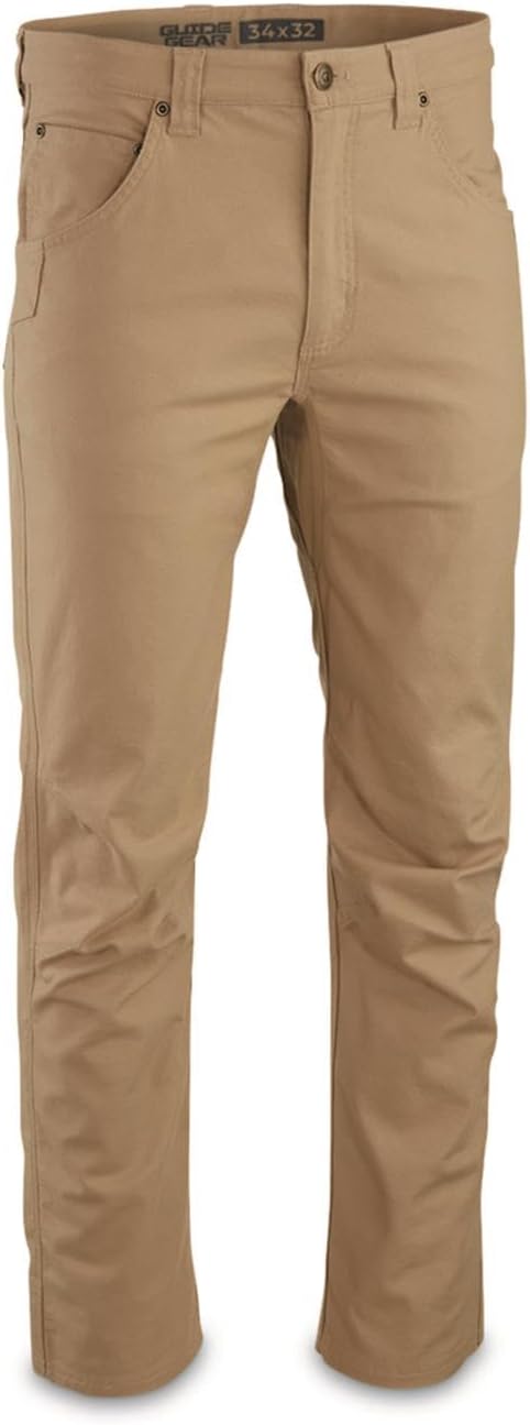 Guide Gear Stretch Canvas Pants; Men’s Work Pants for Construction, Utility, and Safety