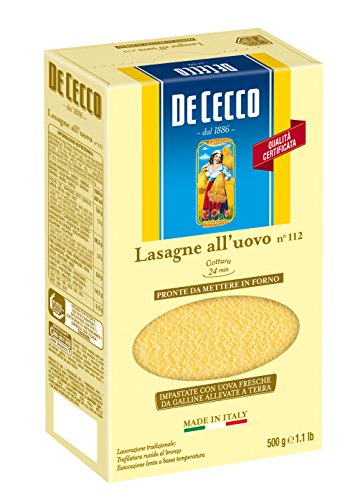 De cecco n.112 lasagna all'uovo gr.500 (1000035754)