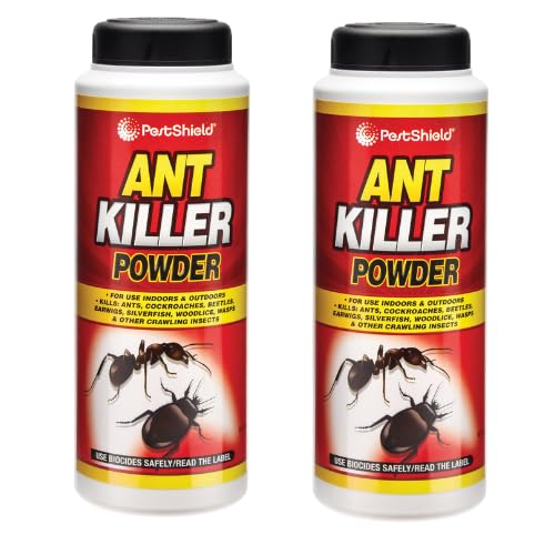 Pestshield Ant Killer Powder 100g Fast Acting Ant Control for Indoor & Outdoor Use, Kills Ants & Nests, Long Lasting Pest Control Solution (2)