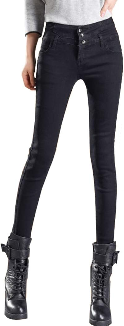 Teddy スキニーデニムパンツ レディース 裏起毛 ストレッチ 暖かい ハイウエスト ジーンズ 秋冬 防寒 Pants240 Faz Teddy スキニーデニムパンツ レディース 裏起毛 ストレッチ 暖かい ハイウエスト ジーンズ 秋冬 防寒 Pants240 Faz