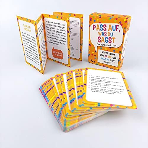 RIVA Pass auf, was du sagst: Wer bei diesem Spiel »Ja«, »Nein« oder »Vielleicht« sagt, verliert!  Die Kinderedition