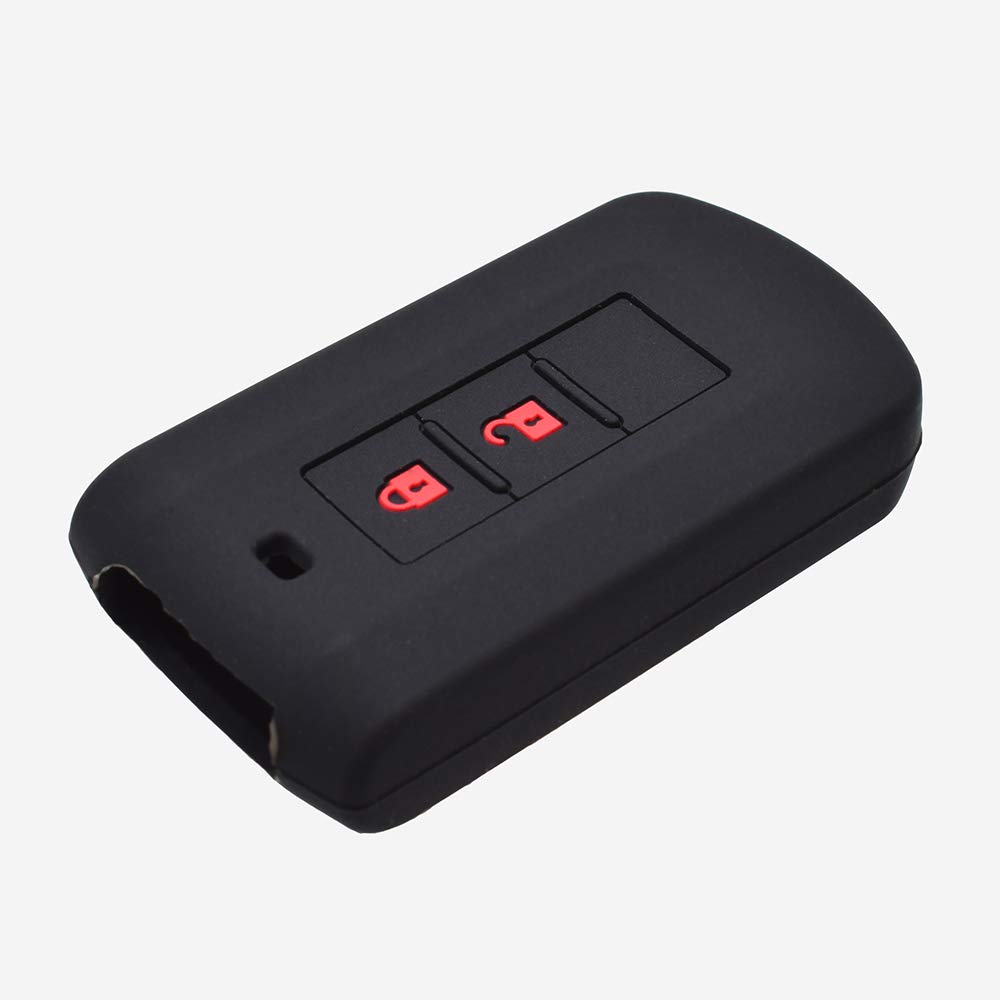 Custodia In Silicone Per Chiave Auto Mitsubishi - Protezione Anti Graffio Per L200, ASX, Outlander, Eclipse Cross, Pajero Sport, Lancer (2 Pulsanti) - 4
