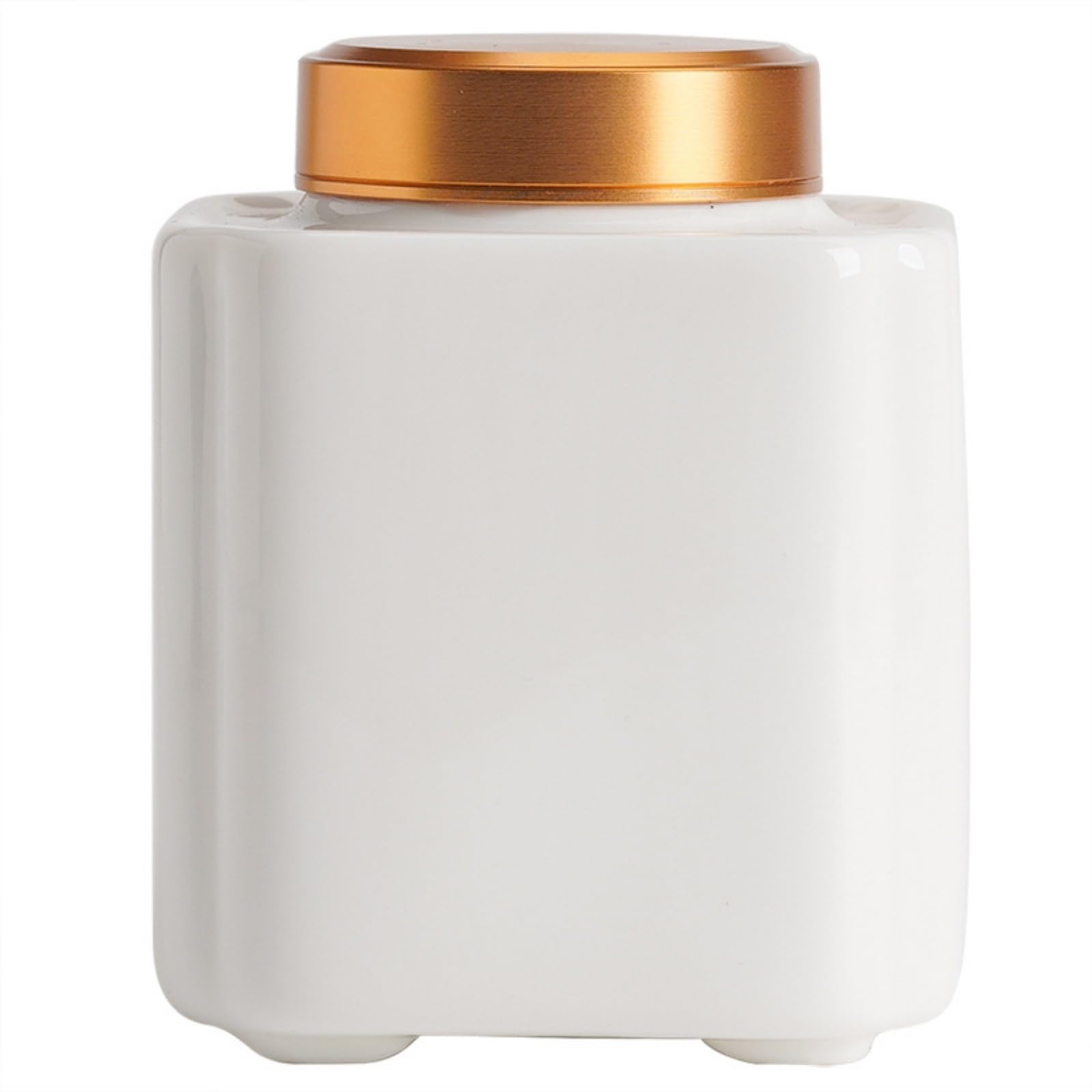 FZYOZZDPASL Ceramic Tea Canister Simple Creative and Convenient Tea Can for Coffee, Spices