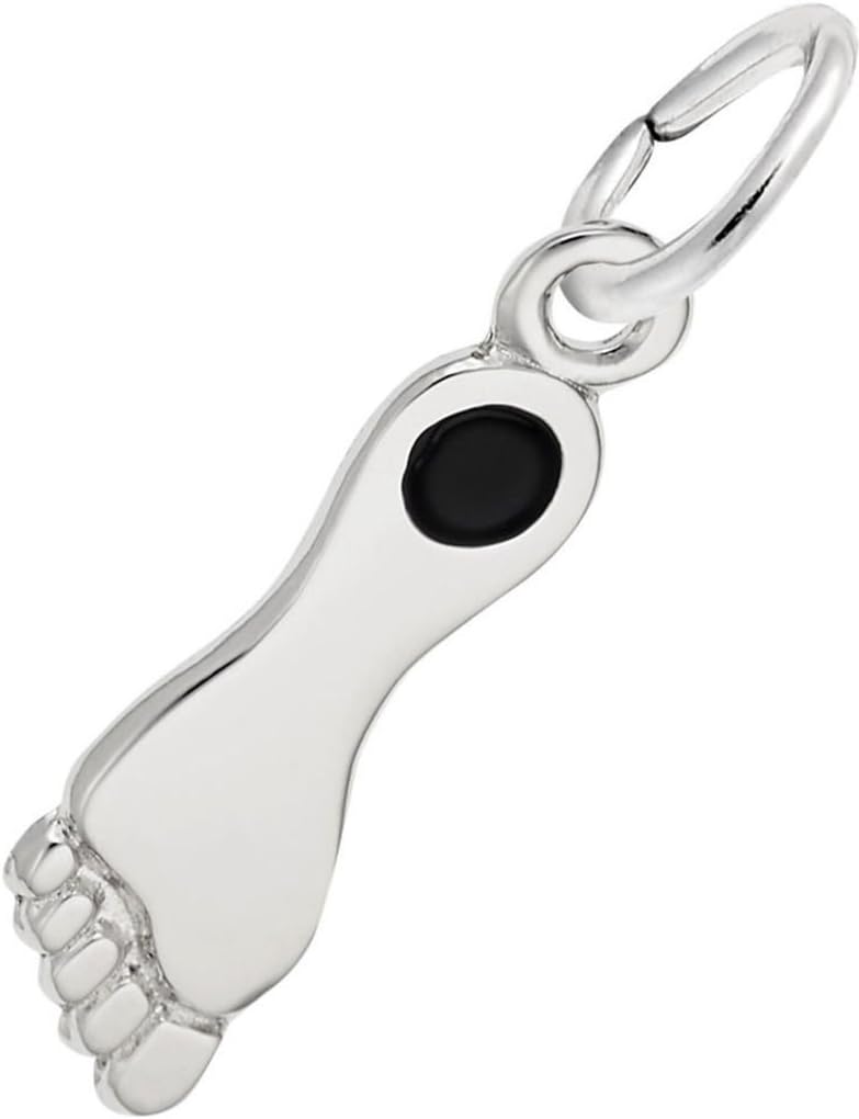 Rembrandt Tar Heel North Carolina Charm w/Black Enamel