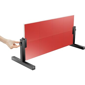 Ping Pong Rebounder Table Tennis Rebound Board Table Tennis Rebound Board with 8 Red Rubbers Self-Training Equipment for Home