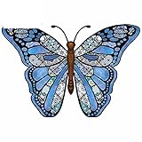 13 cm x 8,9 cm für wunderschöne Schmetterlings-Vinyl-Autoaufkleber Graffiti-Aufkleber Anime wasserdichte Persönlichkeit