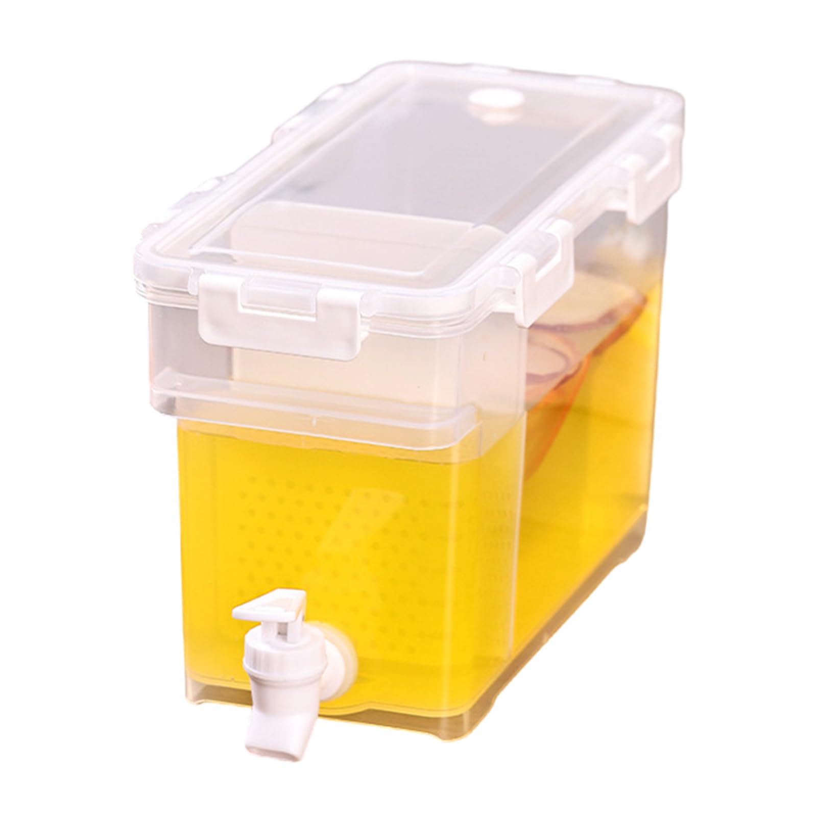 Tsophreniq Large Capacity Iced Beverage Dispenser Leak Proof Container with Tap for Home Kitchen Outdoor Event Large Capacity Beverage Container for Parties