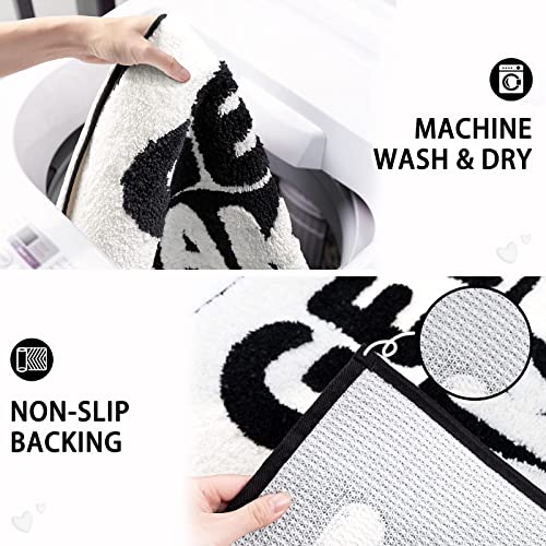 Nymphia-Get-Naked-Bath-Mat-Black-and-White-Bathroom-Rugs-Non-Slip-Soft-Thick-Microfiber-Bath-Rug-Fun-Bathroom-Decor-Washable-31×20-Inch