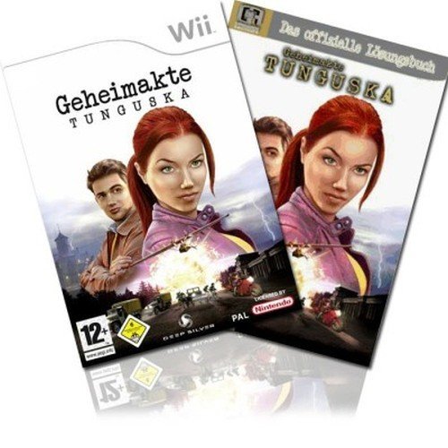 Geheimakte Tunguska + offiziellem Lösungsbuch - [Wii]