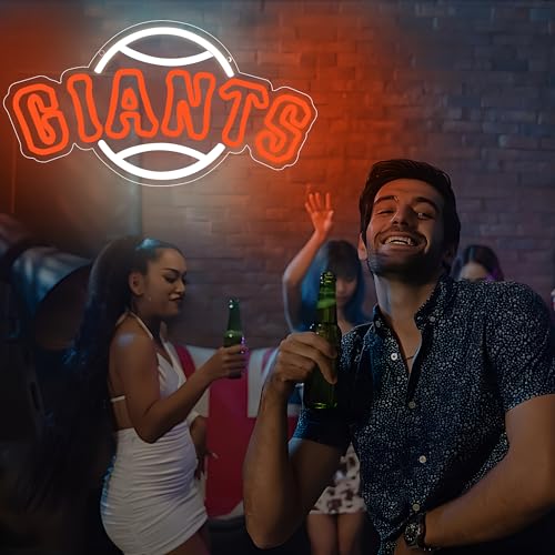 Image of Baseball Neon Sign for Wall Decor Baseball Neon Light for Man Cave Sports Fans Birthday Gifts for Men With Dimmable Baseball Team Sign for Bar Party Dorm Game Room Size16.1 * 12.8inch(ZYLD128)