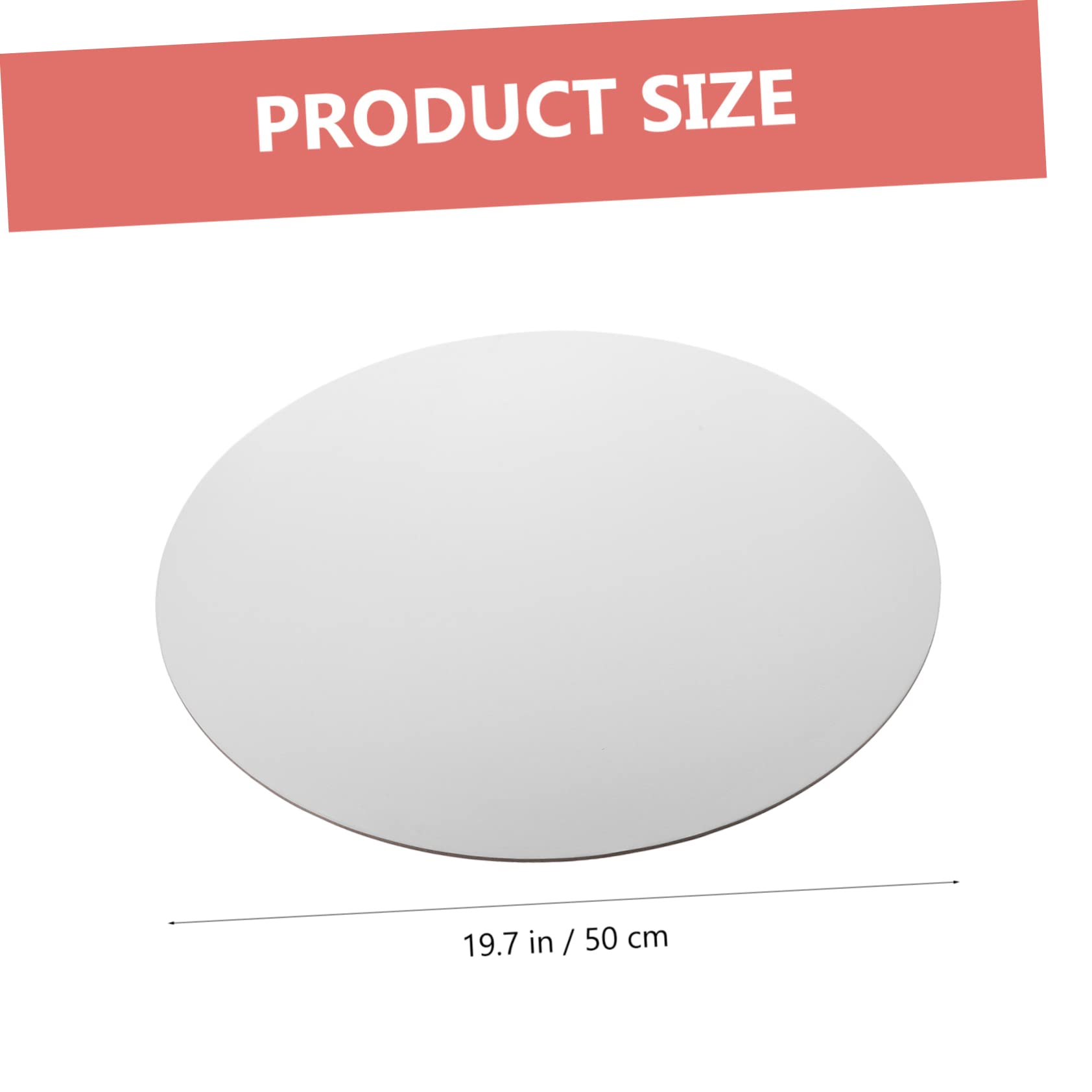 Panneau de Toile Rond Toile Ronde pour Peinture à L’Huile DIY