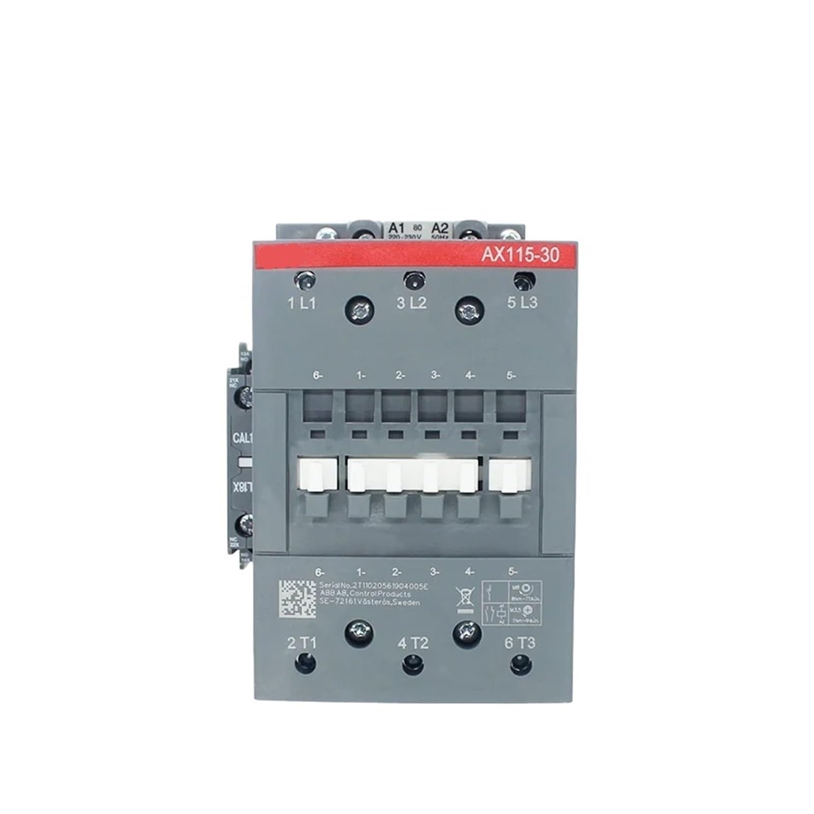 Contacteurs tripolaires AX115-30-11 115A 1NO 1NC bobine 50Hz 60Hz alternative