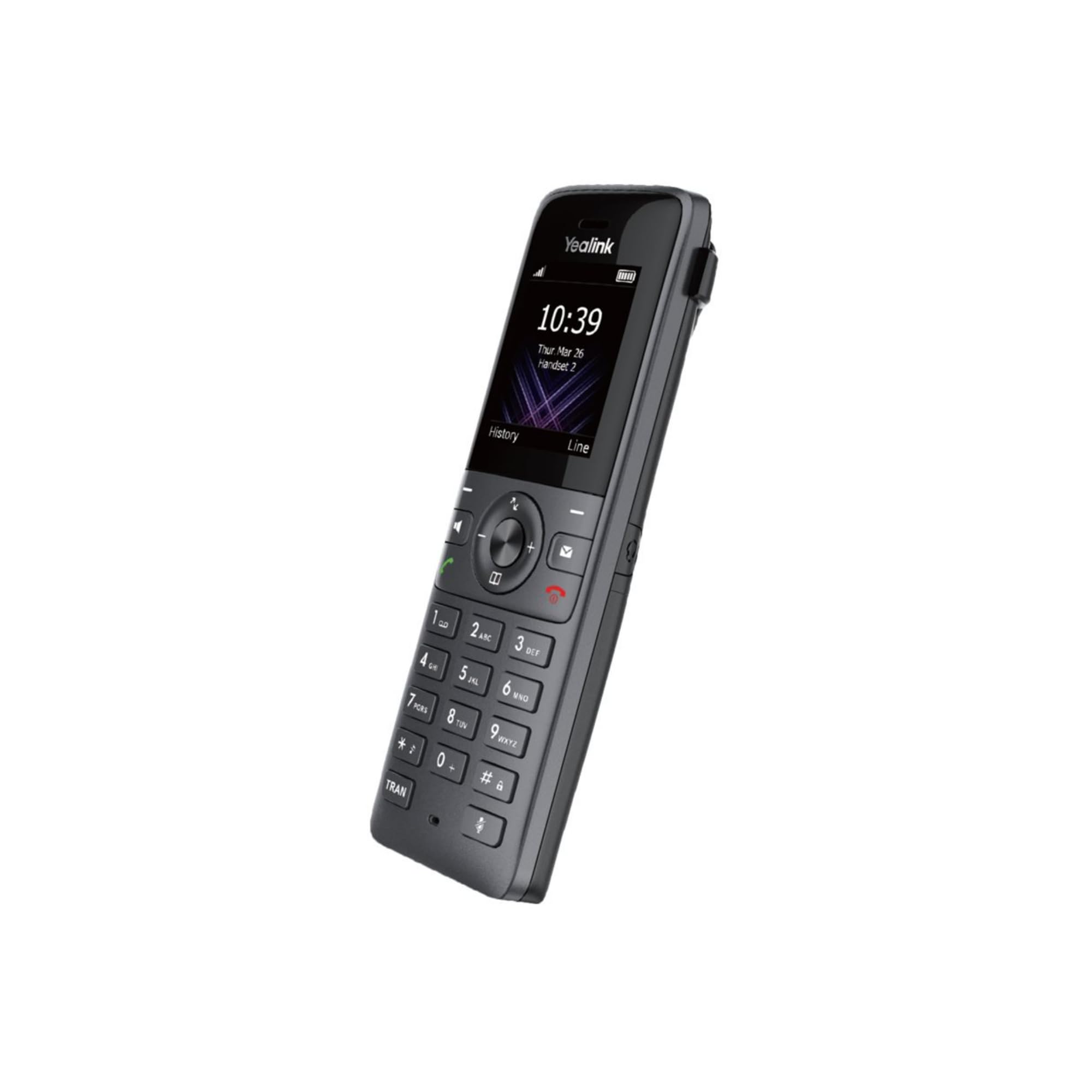 Yealink W73P DECT IP Telefon System (W70B Basis + W73H Handset) Schwarz