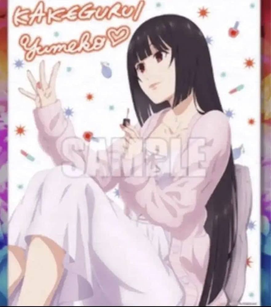 Amazon.co.jp: 賭ケグルイ 蛇喰夢子 キャンバスアート 描き