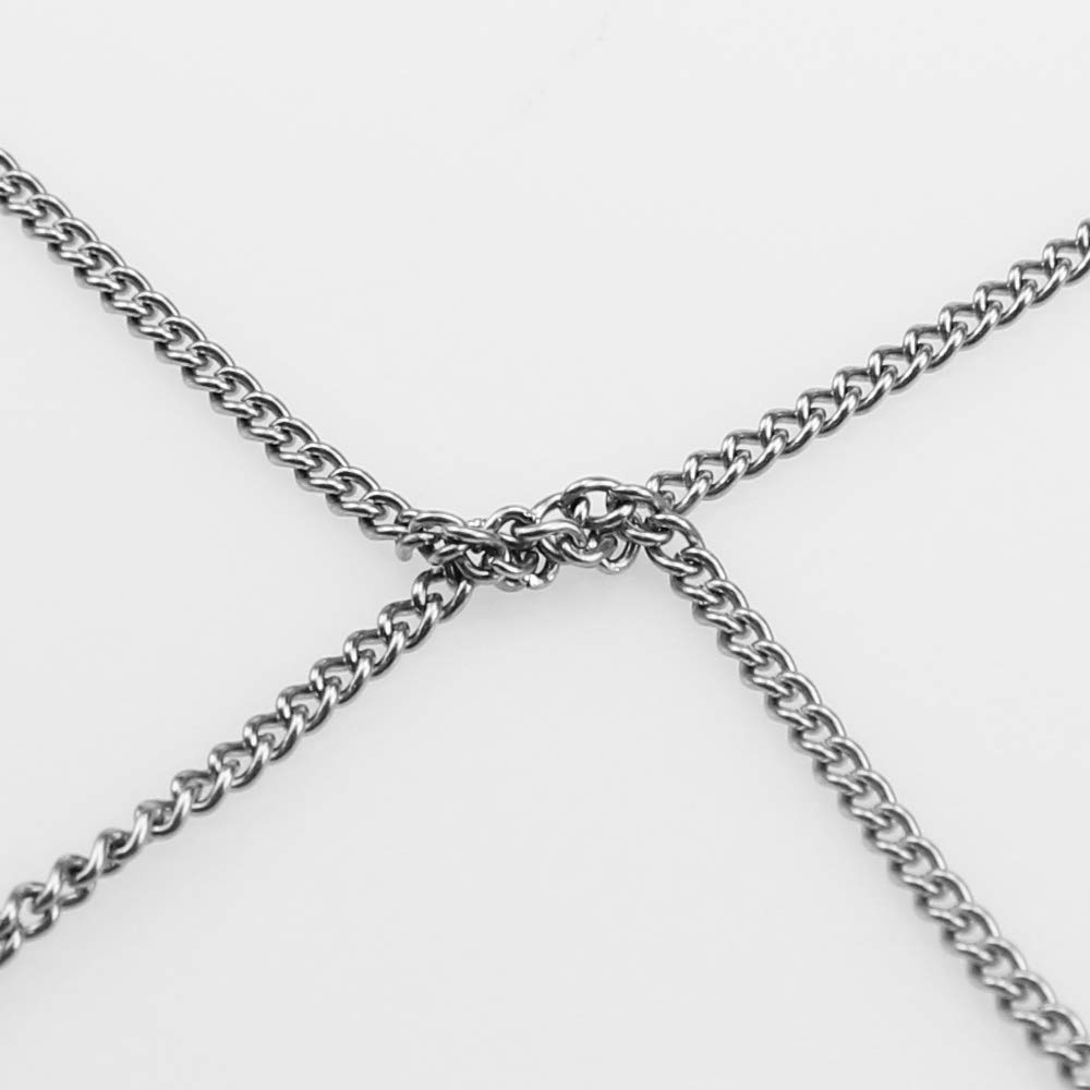 Edelstahl-Kabelkette 10 Meter – 2 Mm Gliederkette Mit 30 Biegeringen & 20 Karabinern – Für DIY-Schmuck, Armbänder, Halsketten & Basteln