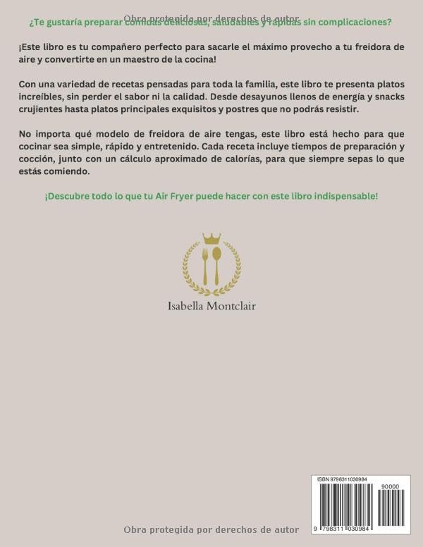 Miniatura 2 de Recetas Air Fryer en Español Una infinidad de platos fáciles, rápidos y deliciosos. (Spanish Edition)