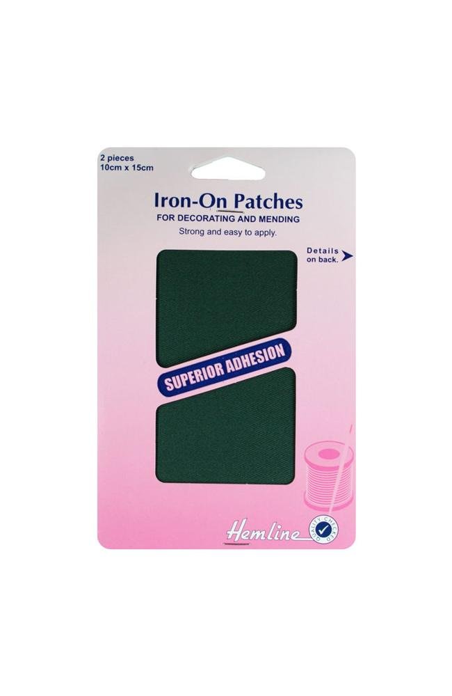 Hemline Bottle Cotton Twill Patches
