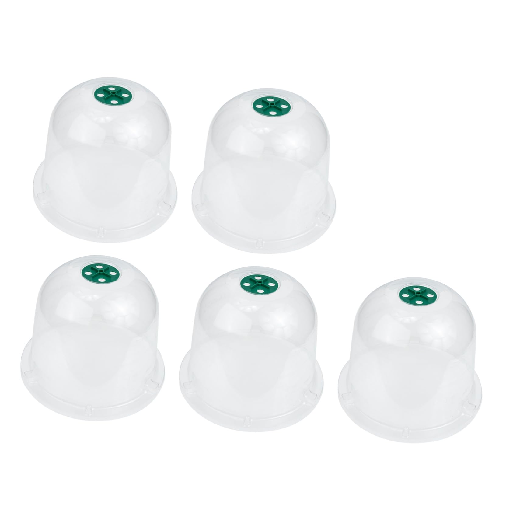 Abaodam 5 Pièces Cloches de Jardin Réutilisables de Plantes Transparent pour Culture et Protection Gel Accessoire de Jardin Durable