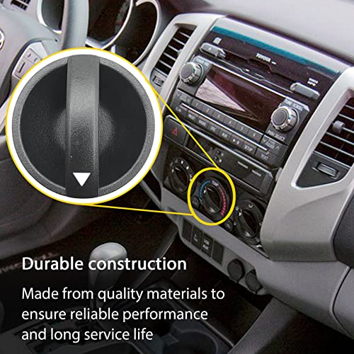Control Knob Fan Heater Compatible With Toyota Tacoma 2005-2011 Dials Blower Temperature Hvac Air Flow Control Switch Knob 65551820A 758695 #TOP5
