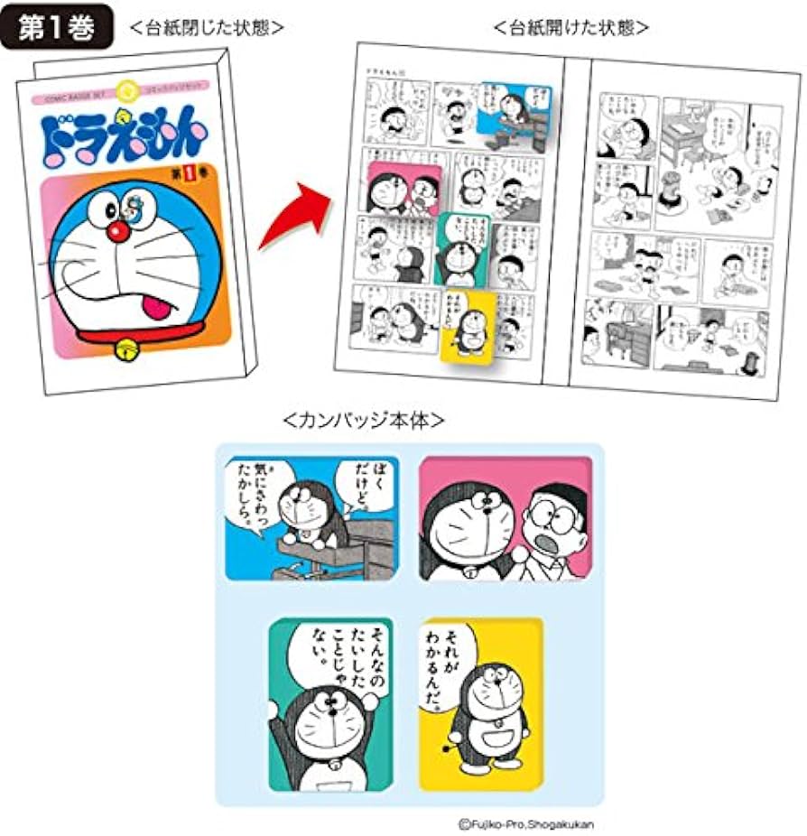 ドラえもん　レトロバッジカレンダー付録セット ドラえもん レトロバッジカレンダー付録セット