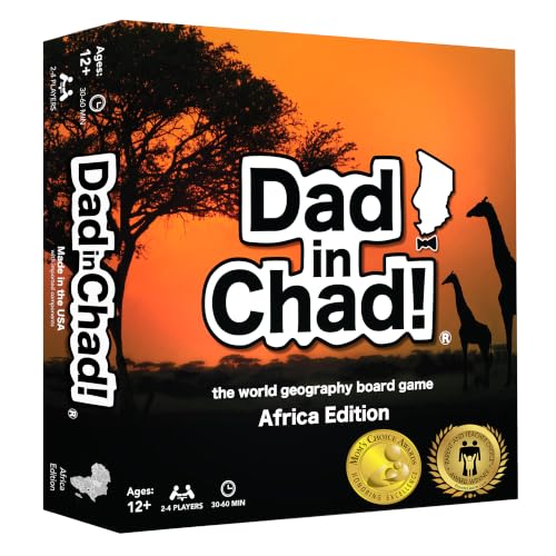 Dad in Chad Juego de Mesa Educativo Familiar miniatura 1