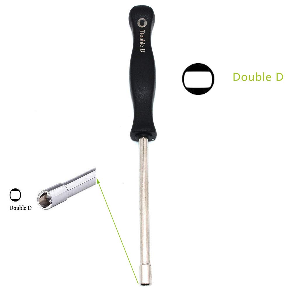 Carburetor Carb Screwdriver Adjusting Tool For 2 Cycle Engine Poulan Husqvarna Stihl Homelite Weed Eater Craftman Echo Trimmer Brushcuter Blower Adjustment (Double D)