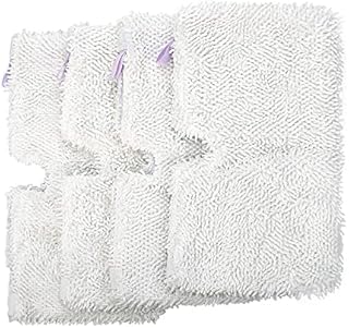 Yintek 4 Pack Replacement Microfiber Mop Pads Compatible with Shark Steam Pocket Mop S3501 S3601 S3550 S3901 S3801 S3455 S3502 S3601 S3701 S3901 S2901 Cleaner