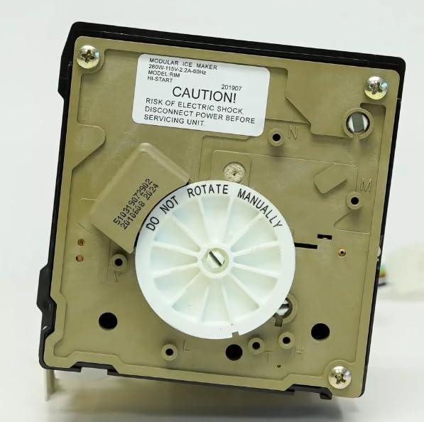 Refrigerator Ice Maker Assembly Replaces for KitchenAid KRFC300ESS01 KRFF305EBS KRFF302ESS01 KRFF305ESS00 KFCS22EVBL3 KFCS22EVBL4 KFCS22EVMS6 KFCS22EVMS7 KFCS22EVWH3 KFCS22EVWH5 Refrigerator