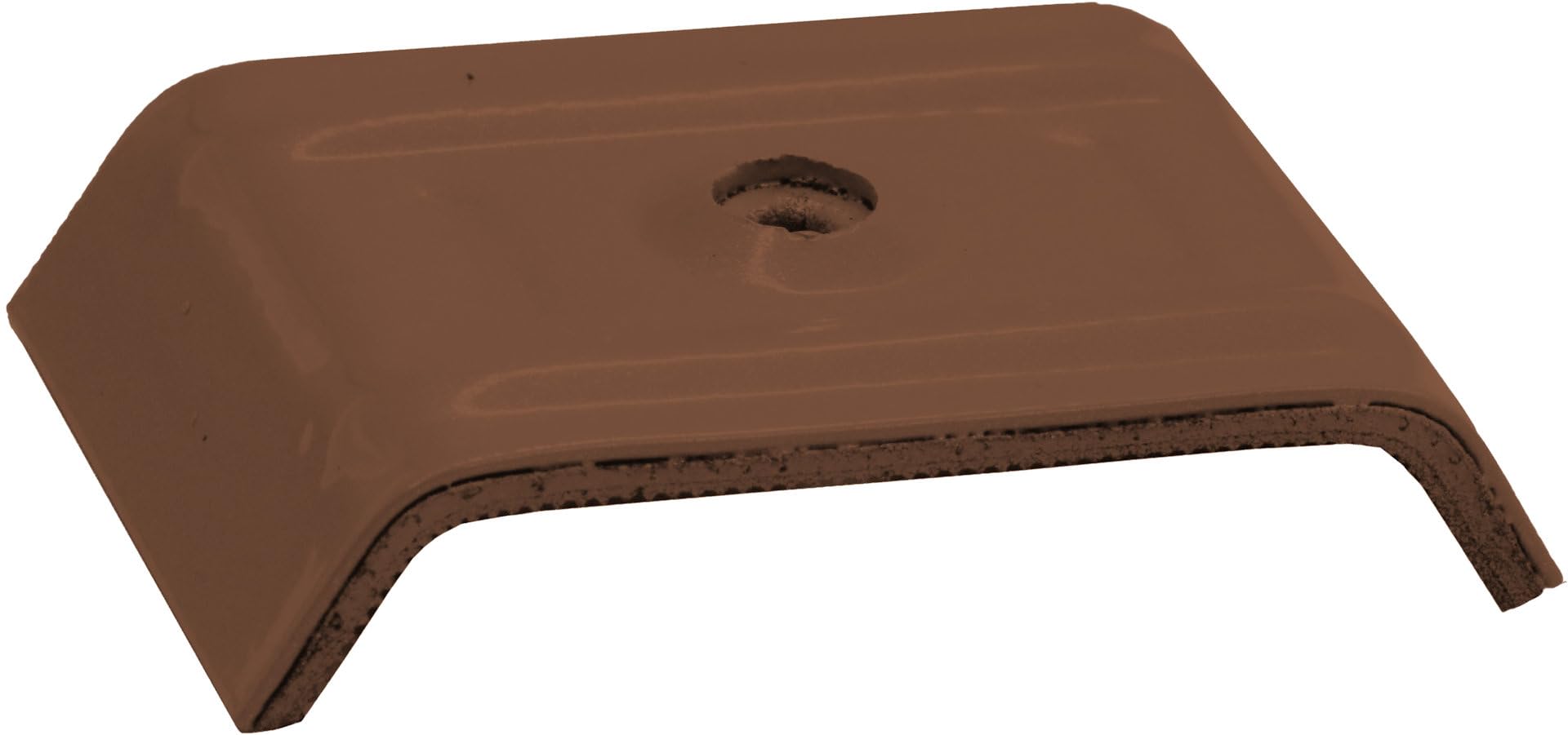 Dachplatten Kalotten für Trapezblech 41 mm Farbe RAL 9010 | Aluminium + EPDM | 100 Stück (RAL 8011)