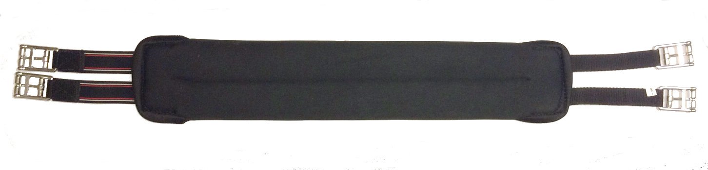 Euroriding Elast. Neoprengurt schwarz