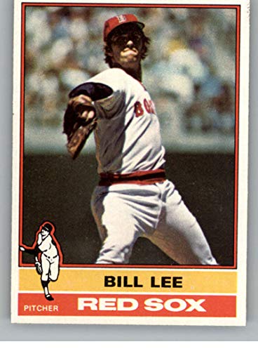1976 Topps 396 Bill Lee EX++ Excellent++ Boston Red Sox Baseball J2M