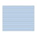Meri Meri Party Table Cloths, Toot Sweet Stripe - Blue