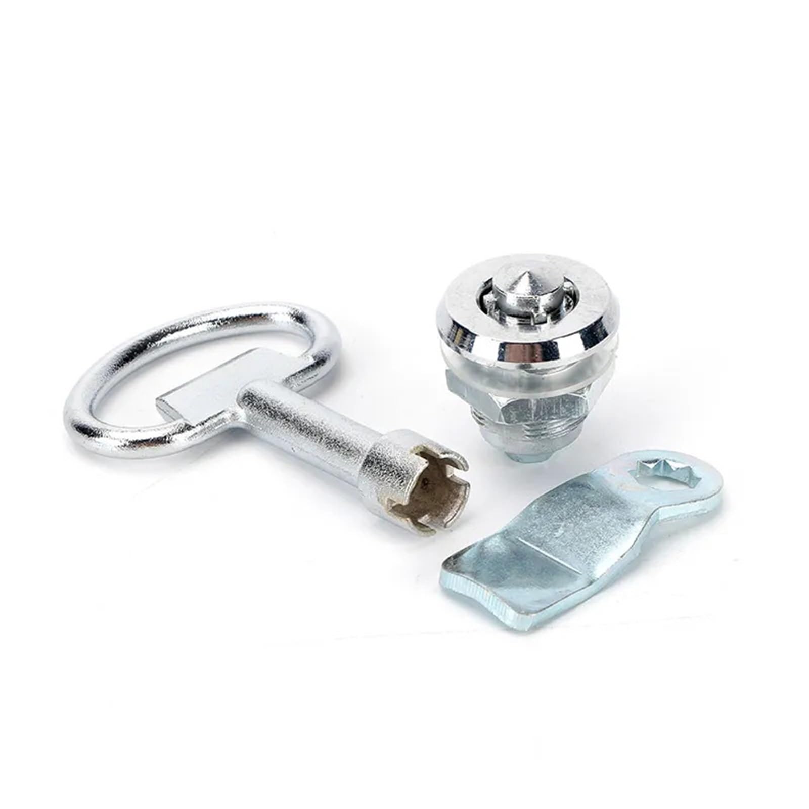 Serrure électronique quart de tour MS734 en alliage de zinc ronde