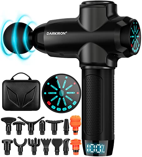 DARKIRON Massage Gun Deep Tissue, Percussion...
