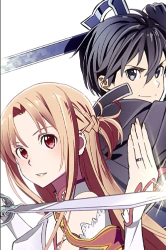Sword Art Online Notebook: Sword Art Online anime Themed Colorful Diary, Journal and Notebook |6' x 9'| 100 pages for writing Best For Kids For ... Sword Art Online fan gifts Anime lovers gift