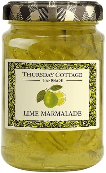 Thursday Cottage Lime Marmalade 112g - Zesty Lime Spread, Vegan GF