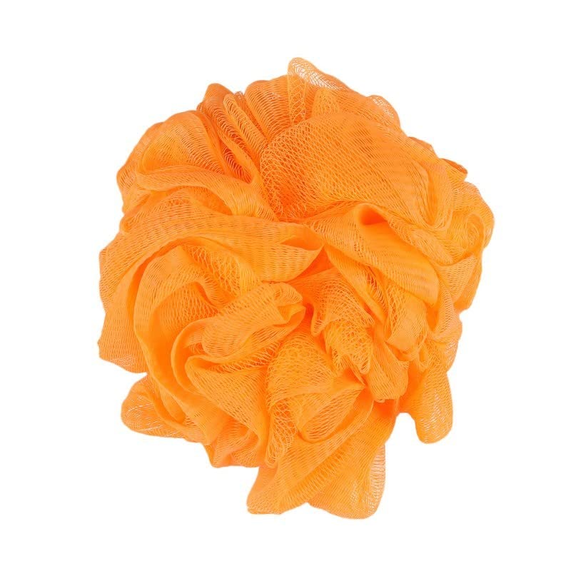 Orange Shower Body Loofah For Men and Women | Gentle Exfoliating Lufa Bath Sponge for Refreshing Body Care-image-10