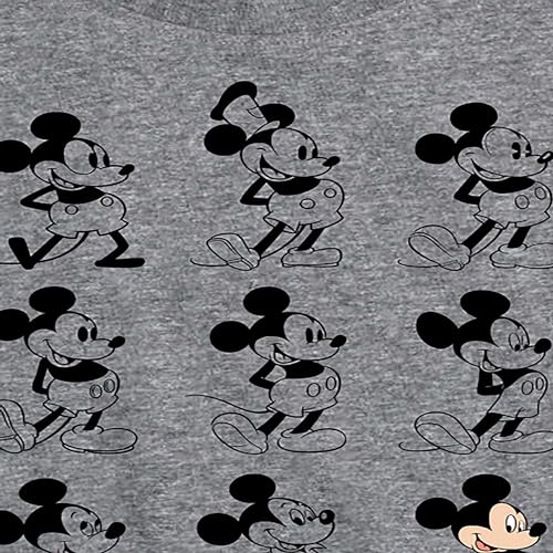 Disney Mickey & Friends - Mickey Mouse Evolution - Toddler and Youth Long Sleeve Graphic T-Shirt3