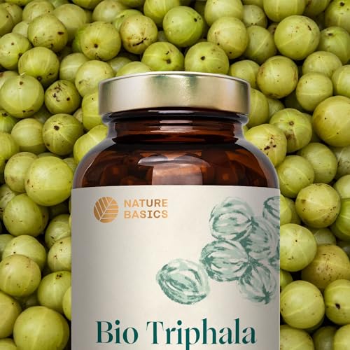 Bio Triphala - 180 Kapseln hochdosiert / 1500 mg Triphala Pulver pro Tagesdosis/Hochwertige Ayurveda Nahrungsergänzung/Vegan, Zertifiziert & Nachhaltig im Glas – Bild 6