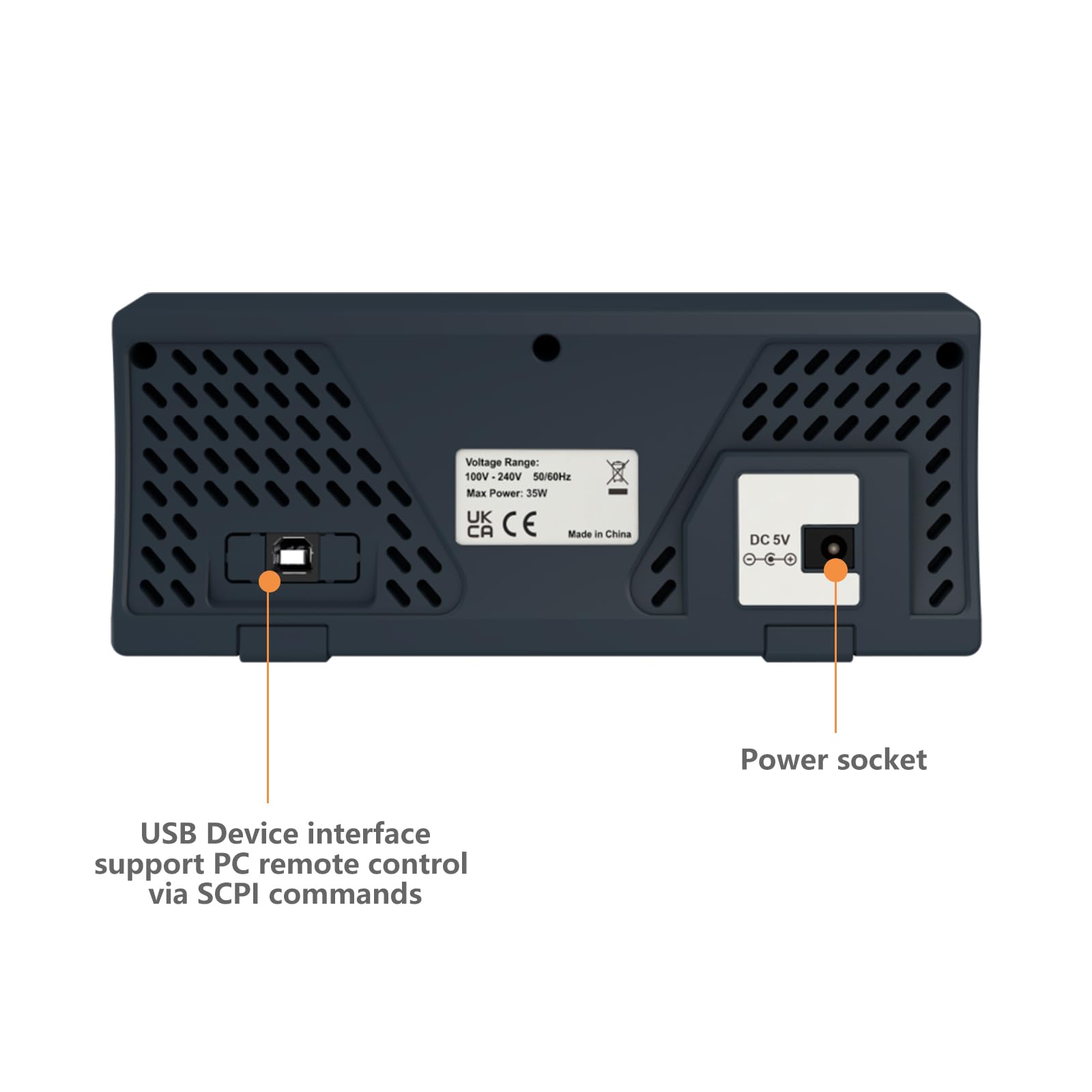 OWON DGE1030 - Minigenerador de señal arbitraria de 3,6 pulgadas, 14 bits, AM, FM, PM, modulación FSK, soporte SCPI